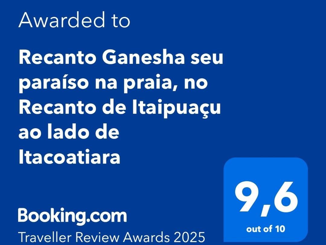 Recanto Ganesha Seu Paraiso Na Praia, No Recanto De Itaipuacu Ao Lado De Itacoatiara Itacoatiara (Rio de Janeiro)
